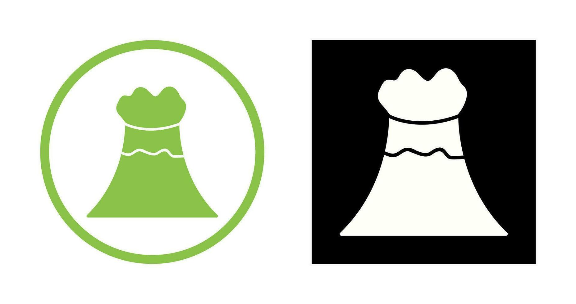 Volcano Vector Icon