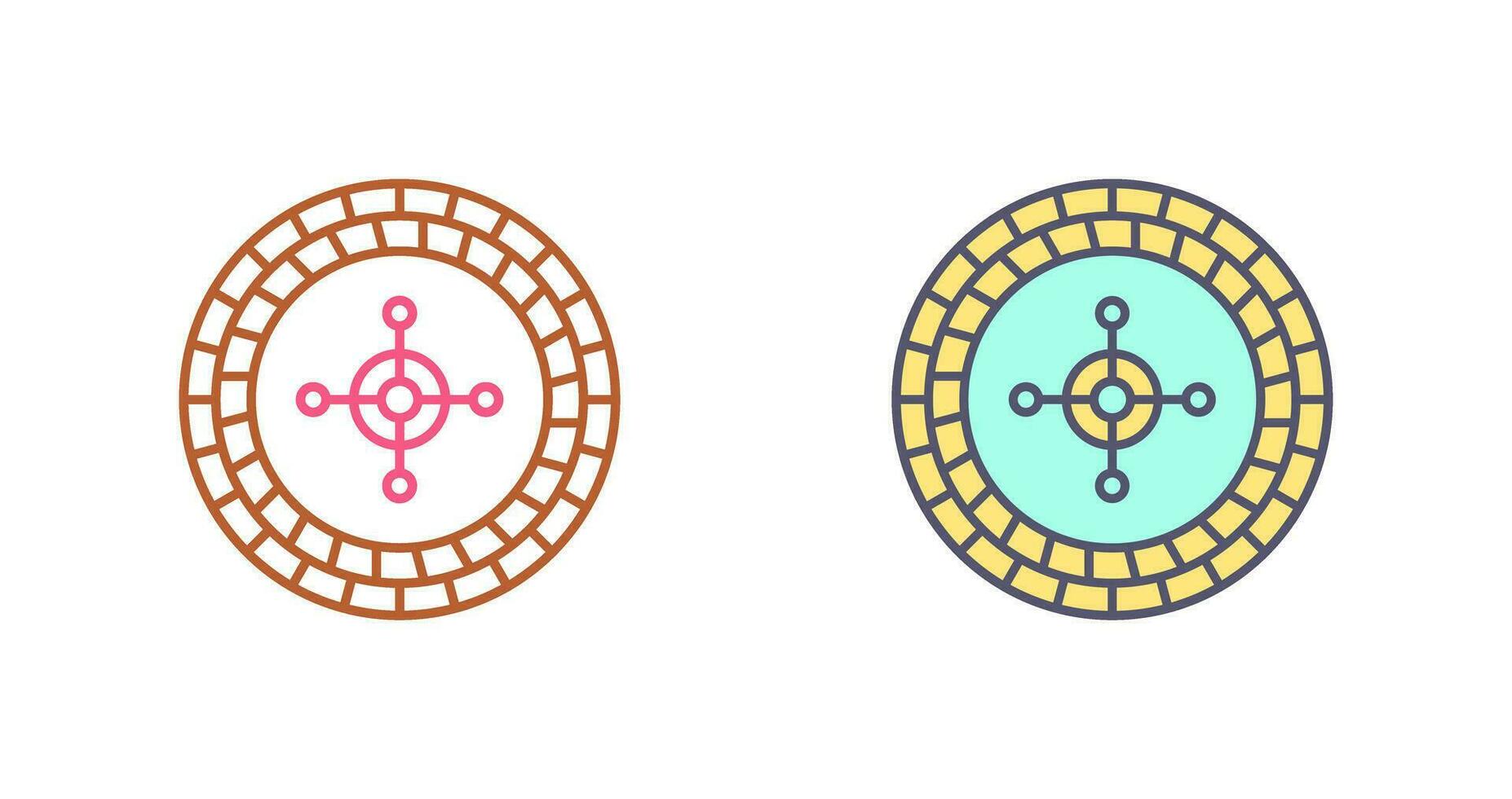 Roulette Vector Icon