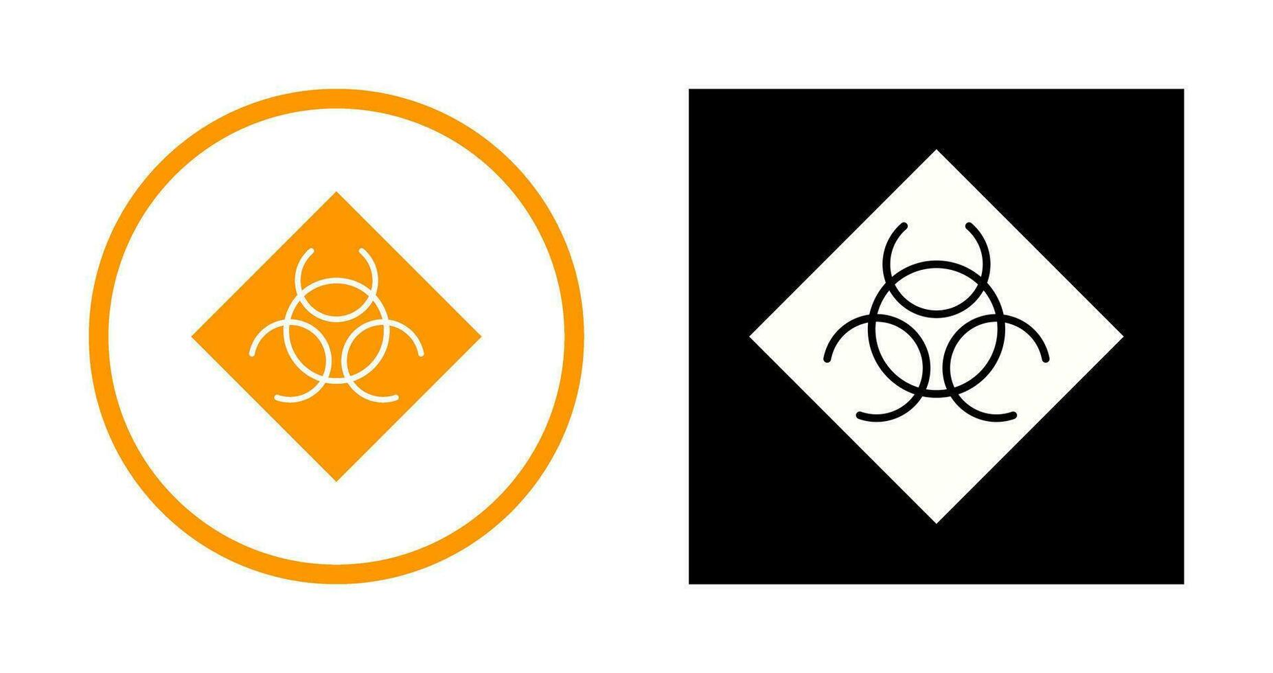 Biological Hazard Vector Icon