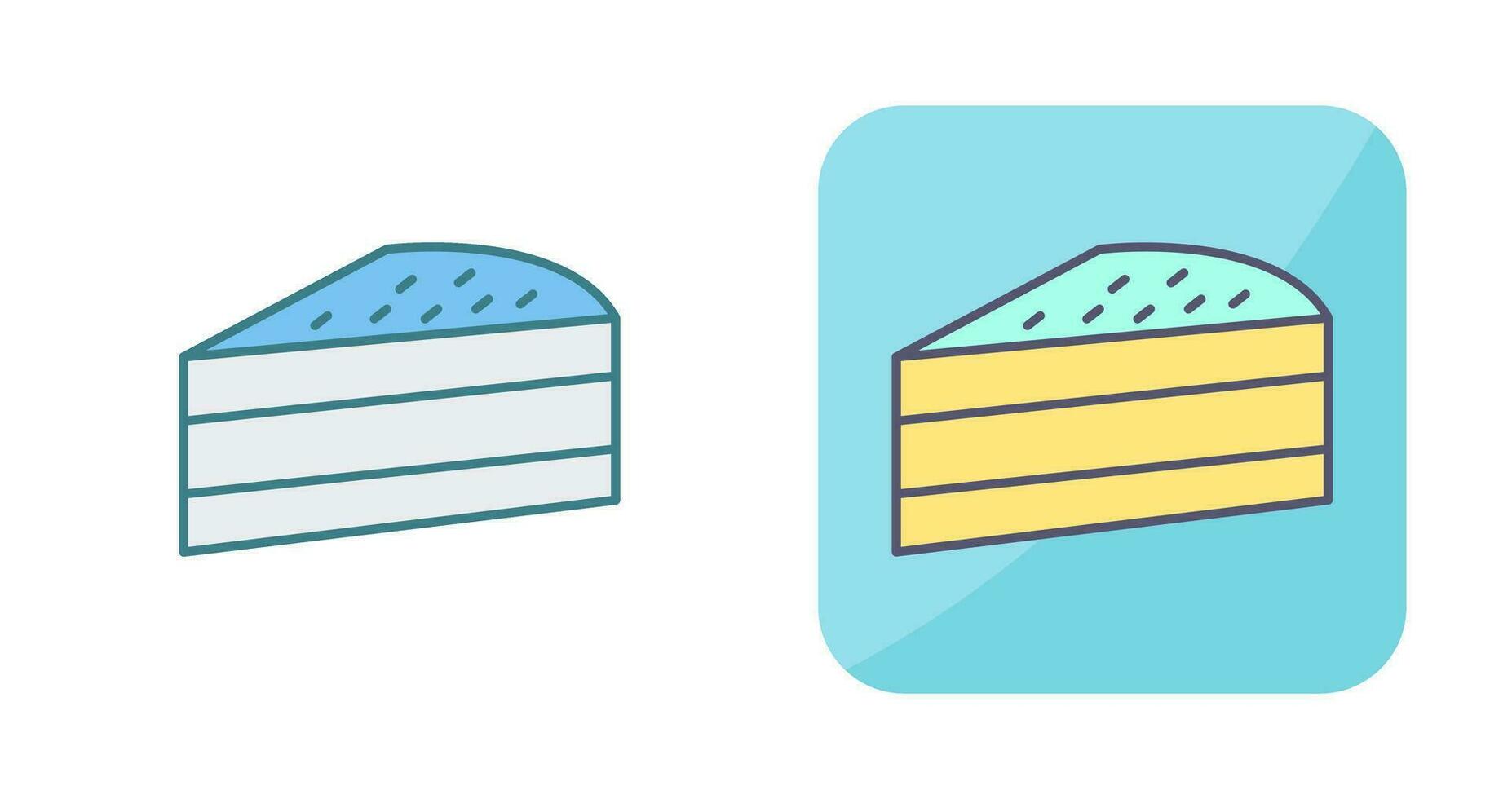 Cake Slice Vector Icon