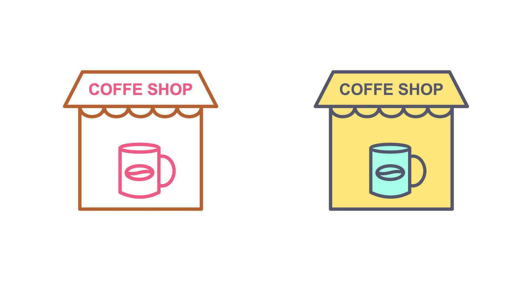 Coffee Shop Vector Icon