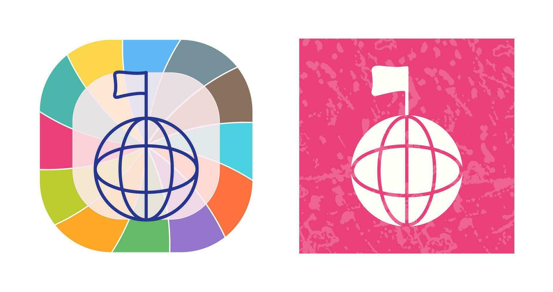 Unique Global Signals Vector Icon