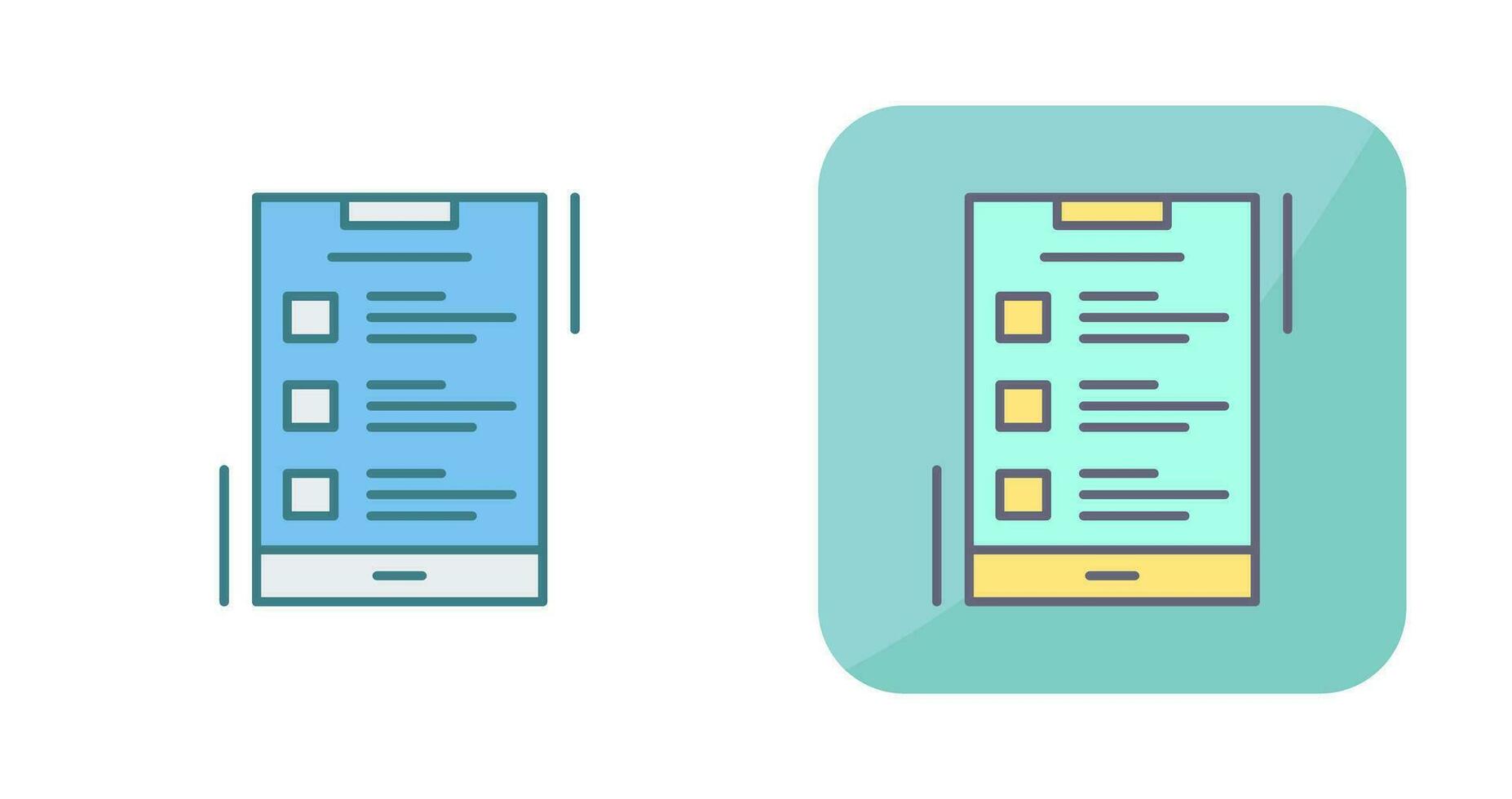 List Vector Icon