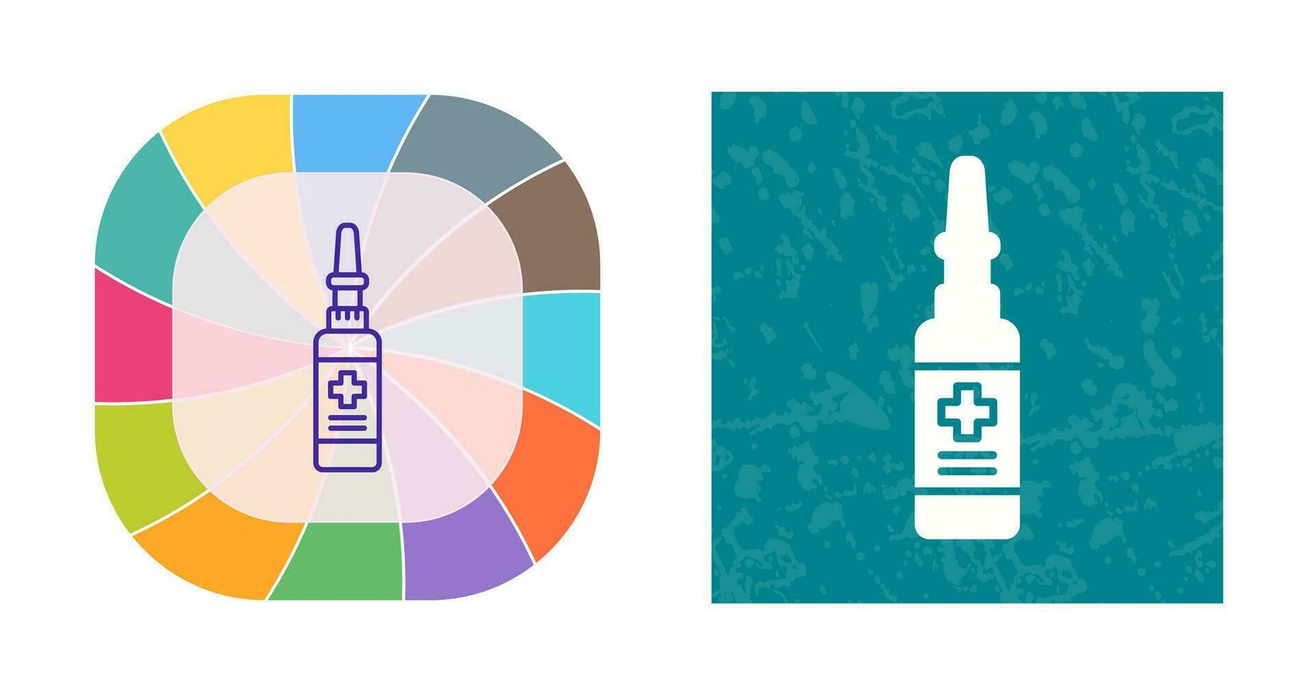 Nasal Spray Vector Icon