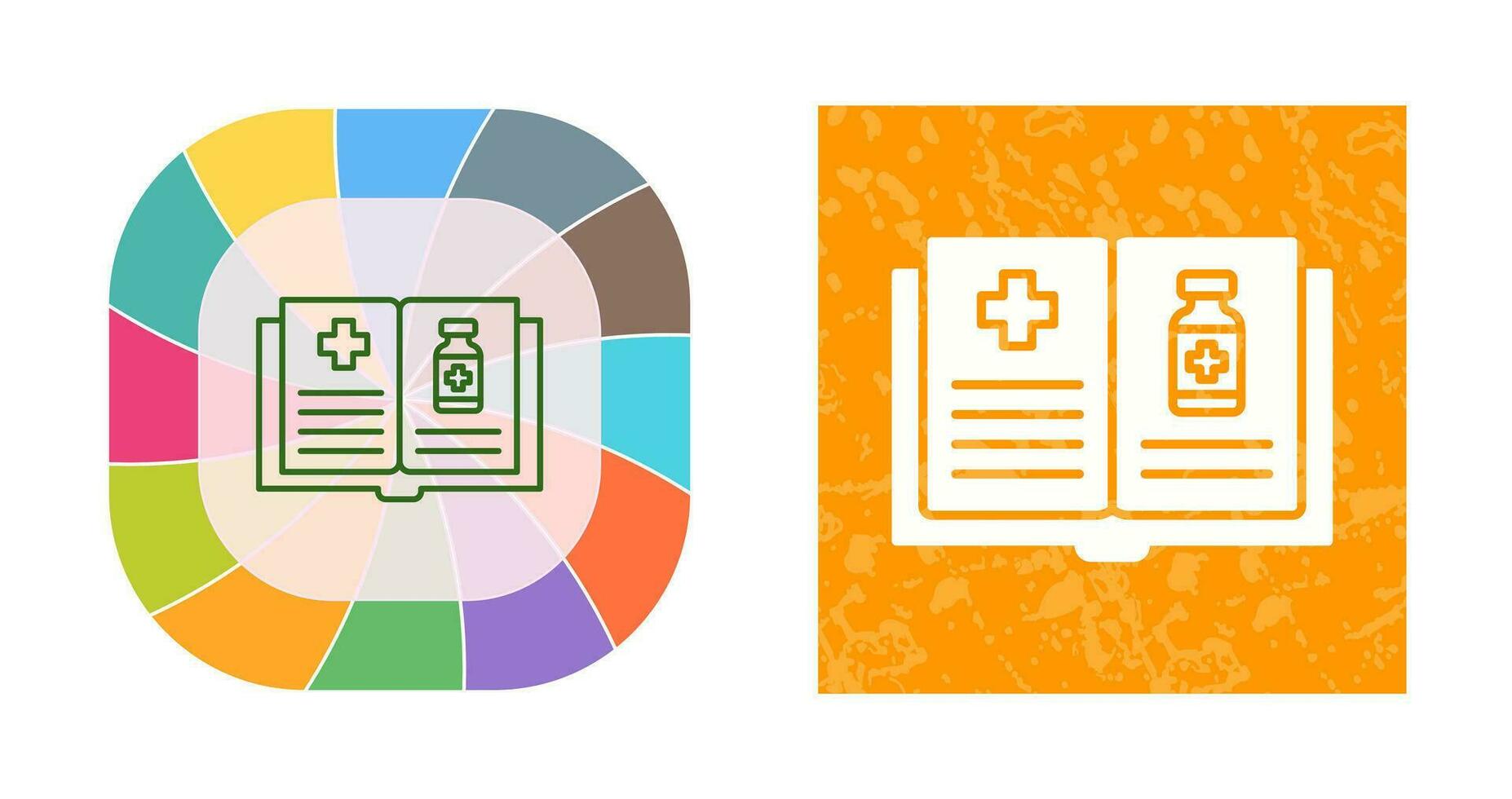 Medical Book Vector Icon