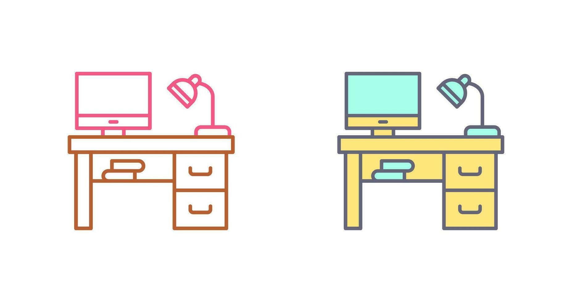 Desk Vector Icon