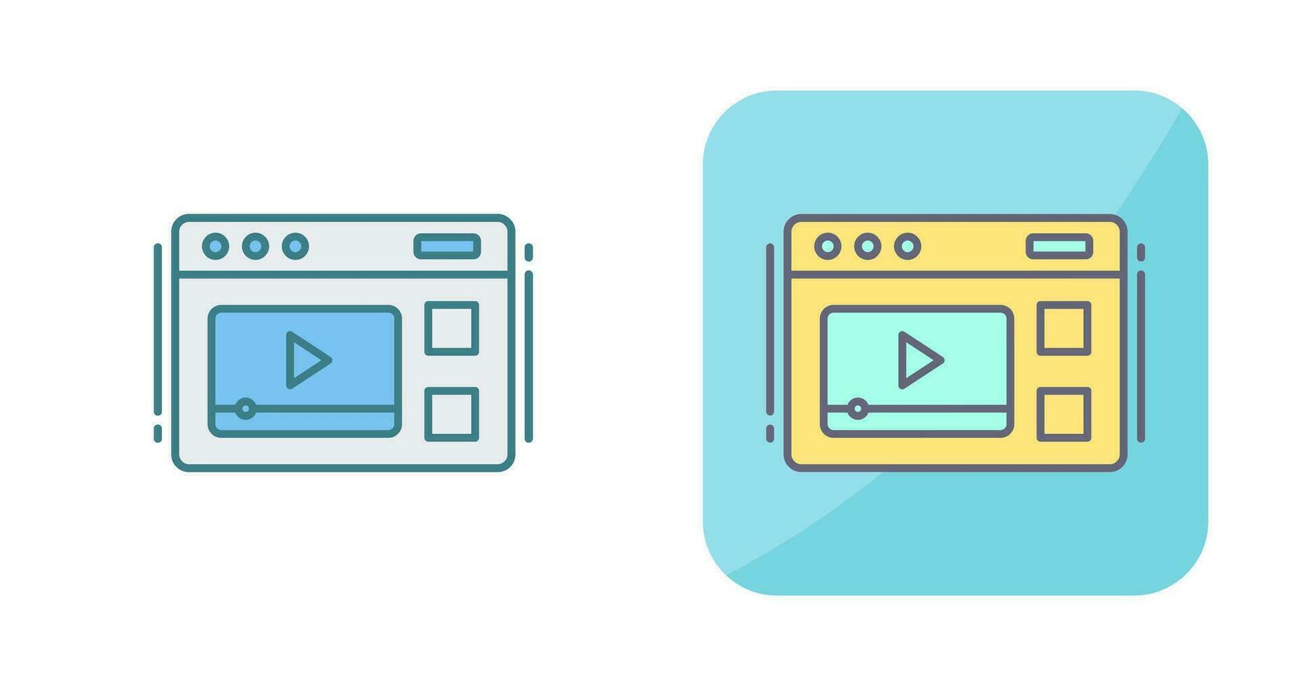 Video Vector Icon