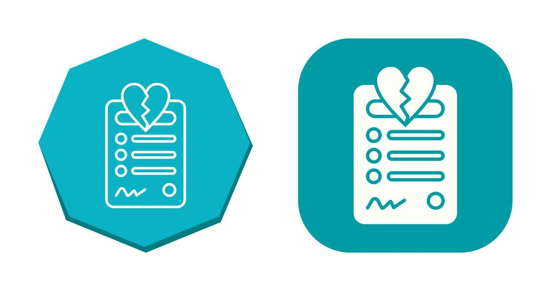Divorce Vector Icon