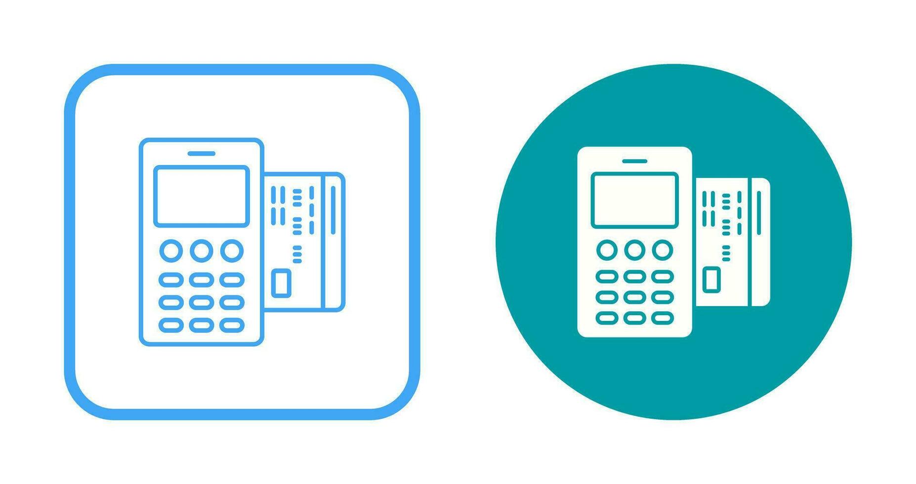 Card Machine Vector Icon