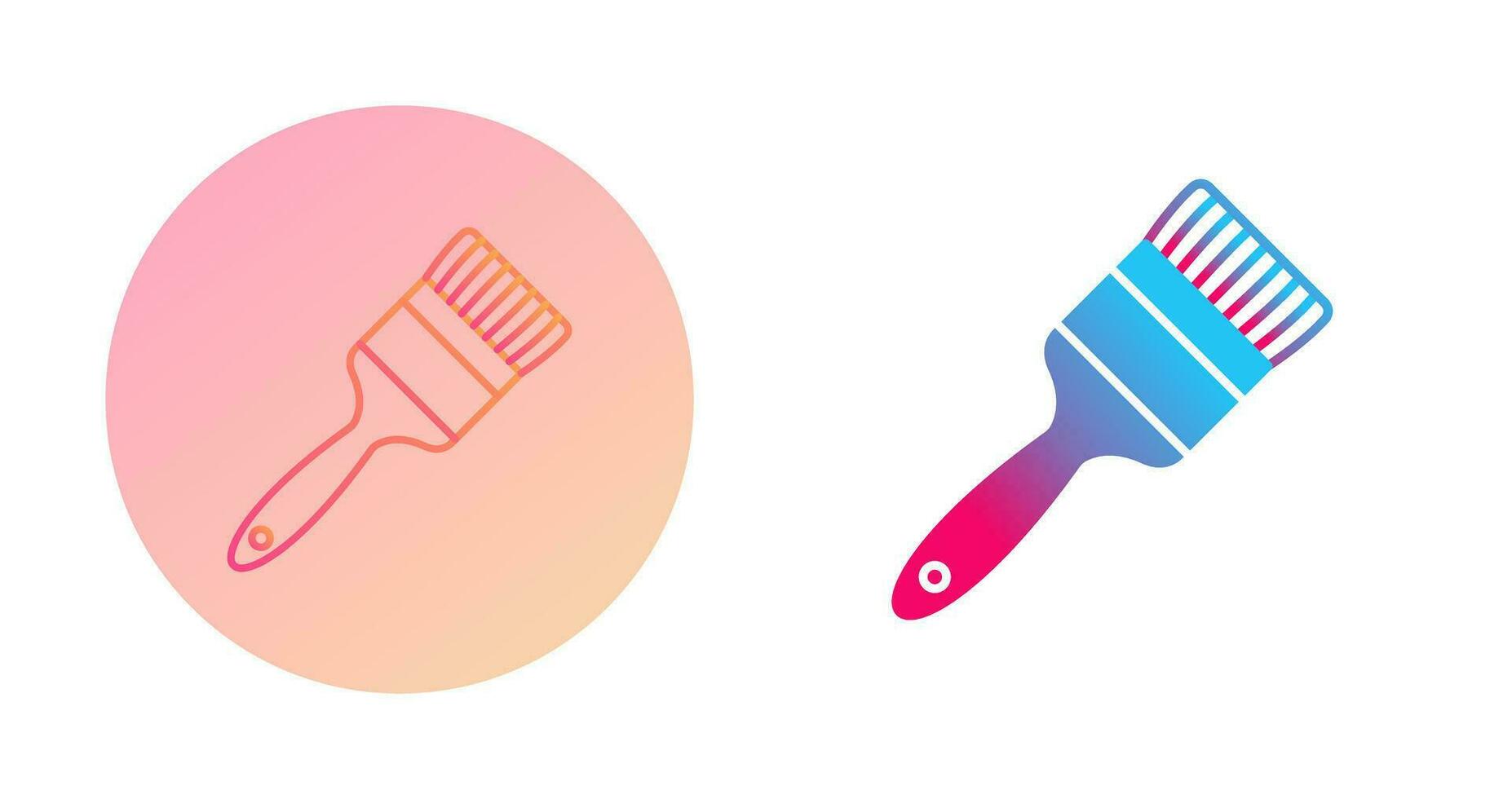 Paint Brush Vector Icon