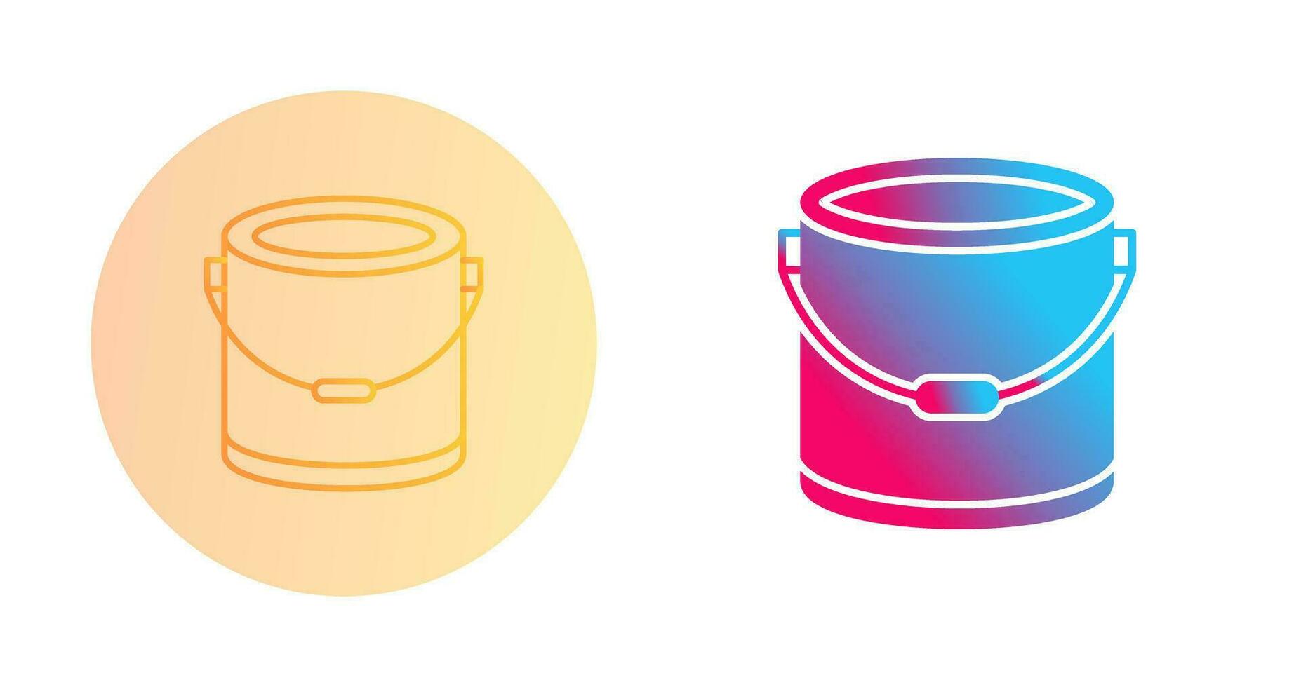 Paint Bucket Vector Icon