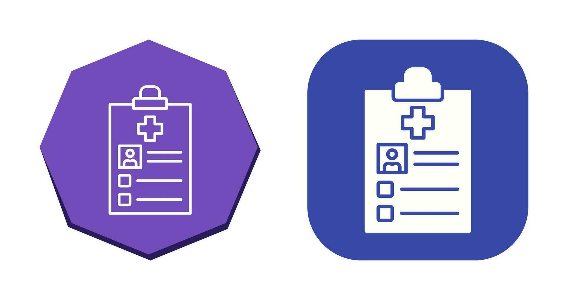 Medical Record Vector Icon