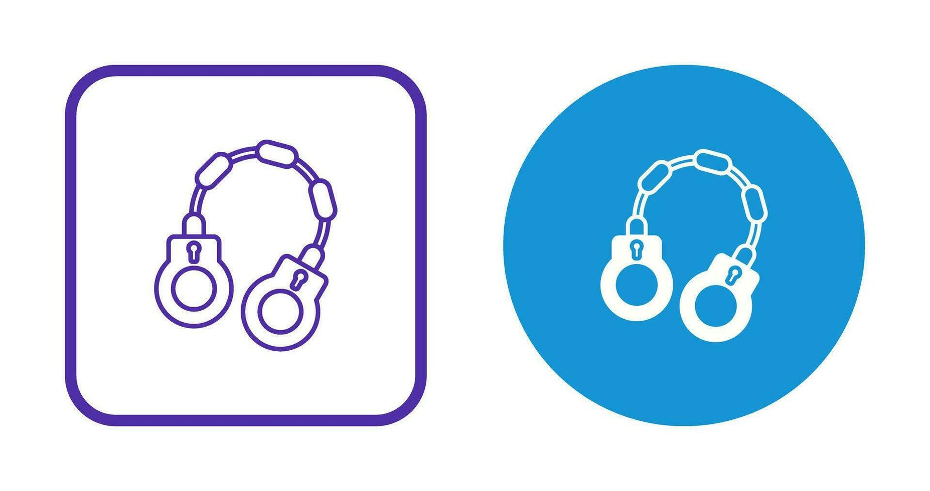 Handcuff Vector Icon