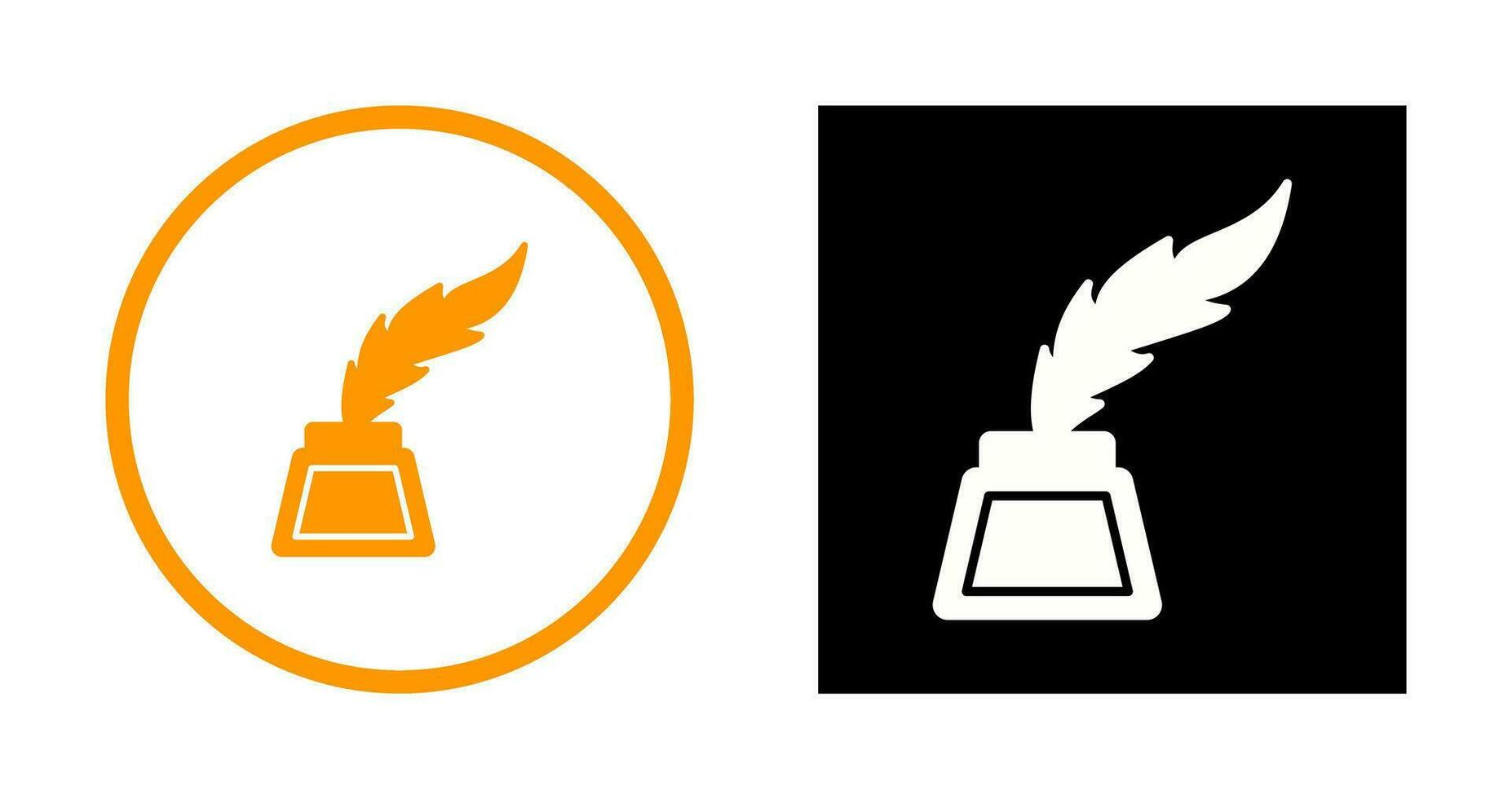 Inkwell Vector Icon