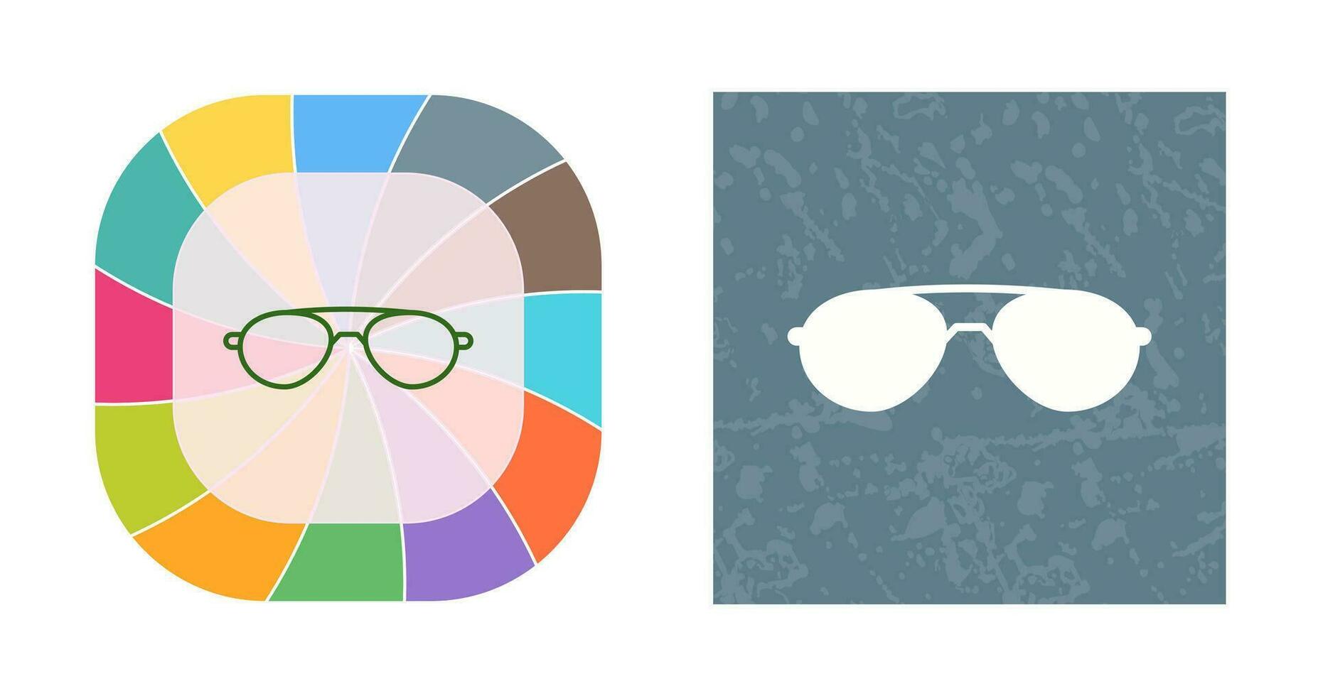 icono de vector de gafas de sol