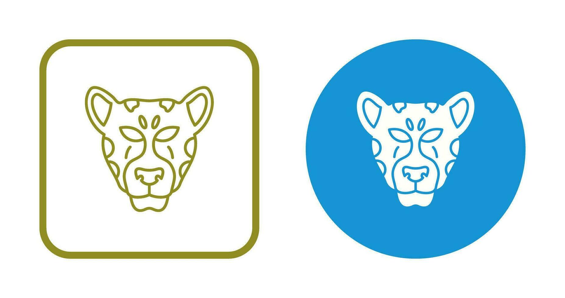 leopard Vector Icon