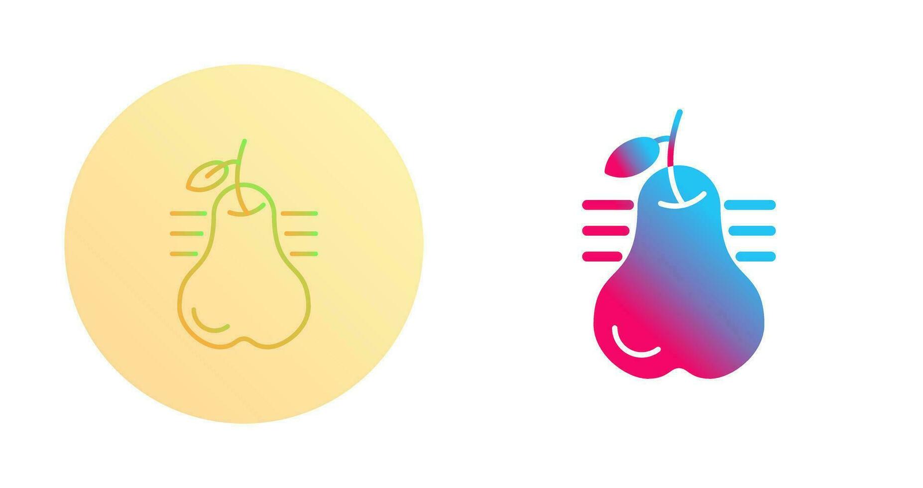 Pear Vector Icon