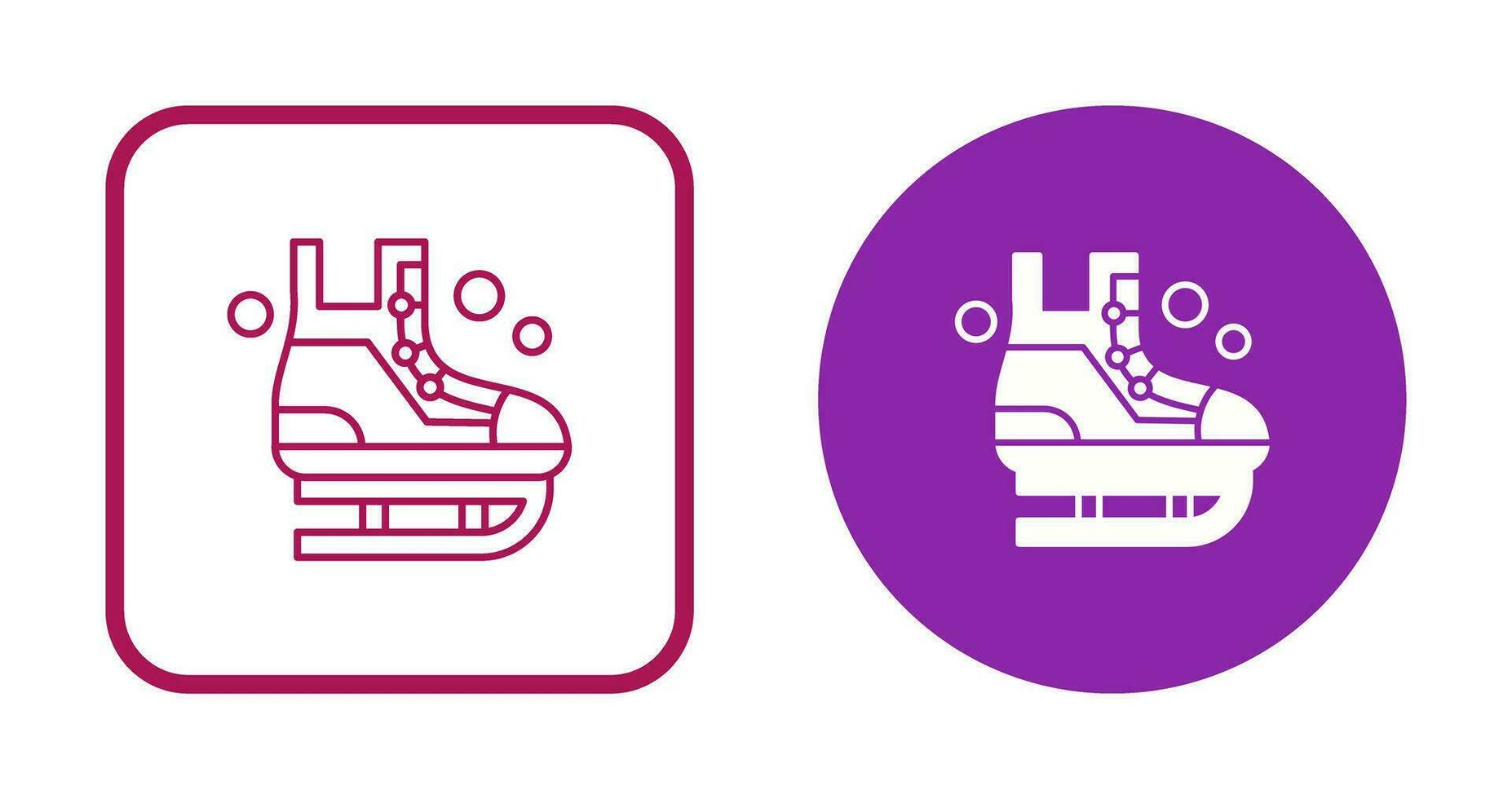 Ice Skating Vector Icon