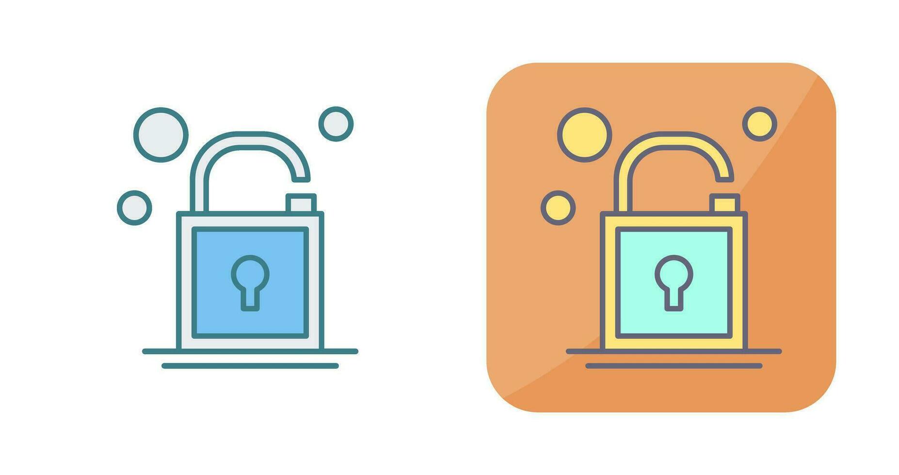 Open Lock Vector Icon