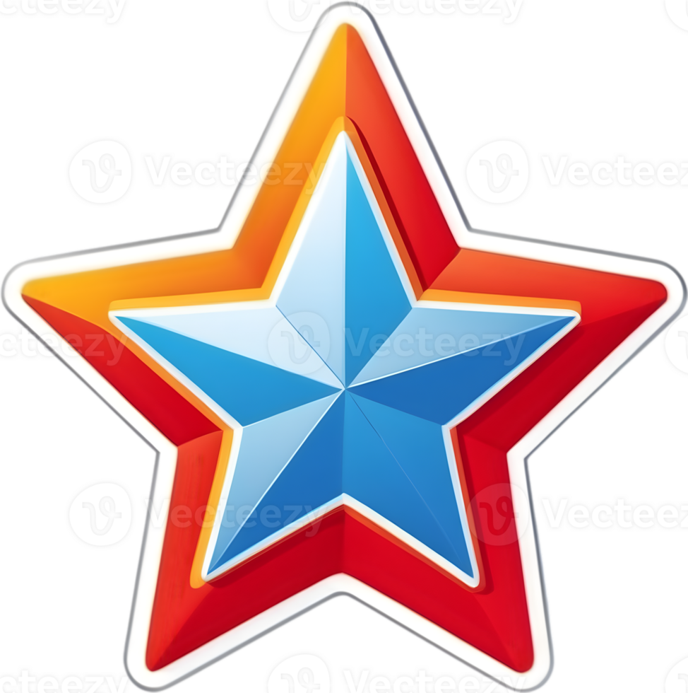 star icon ai generative png