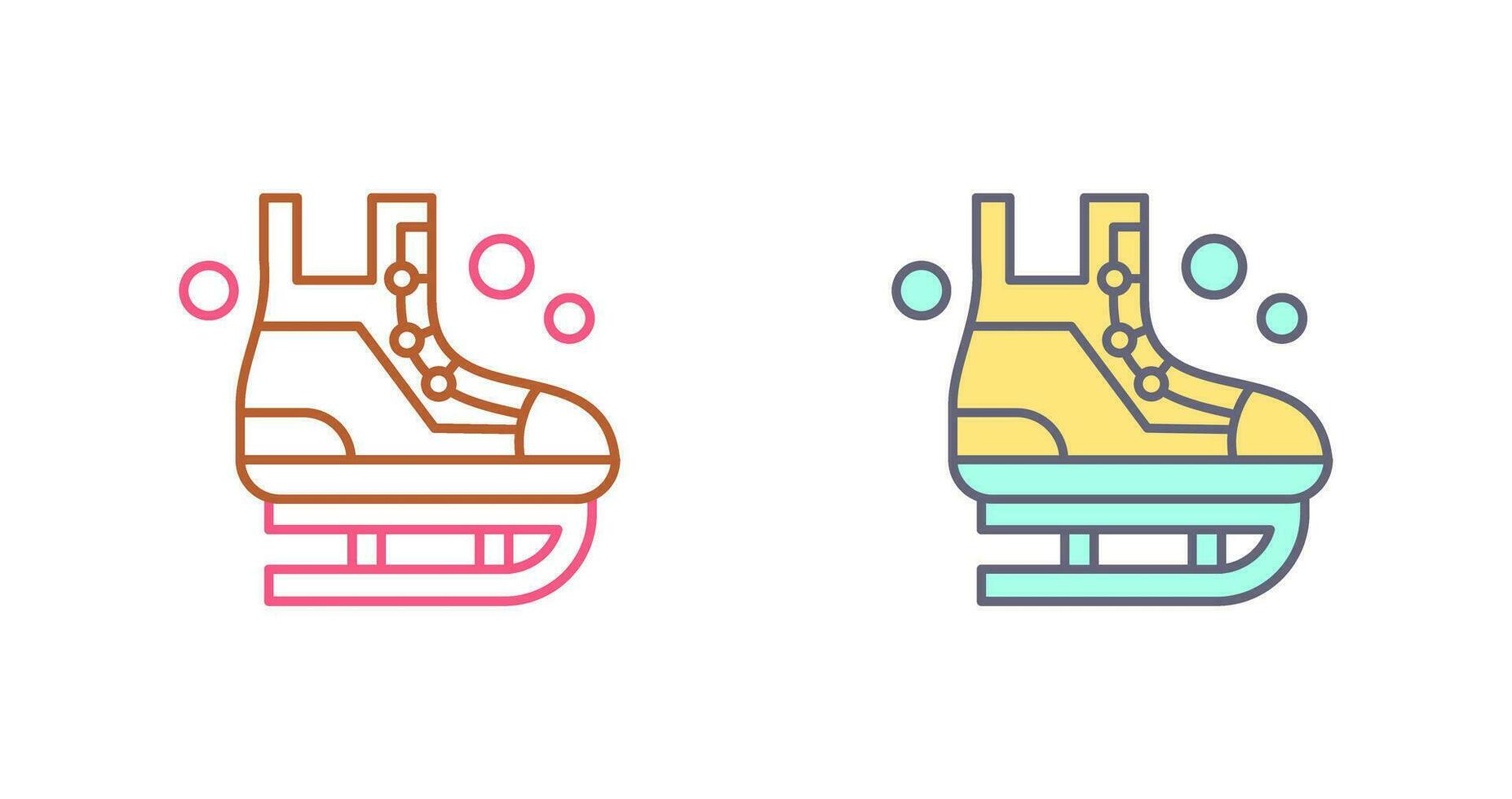 Ice Skating Vector Icon