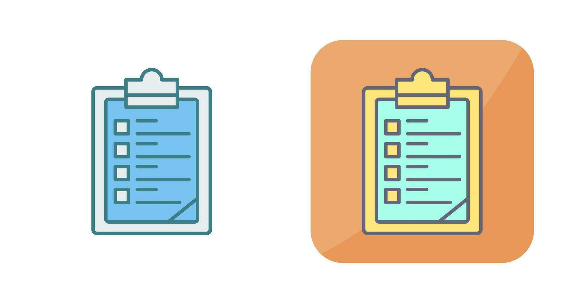 Clipboard Vector Icon