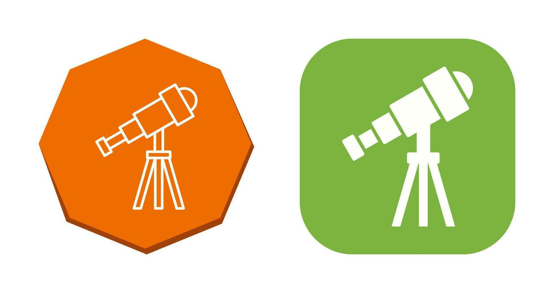 Telescope Vector Icon