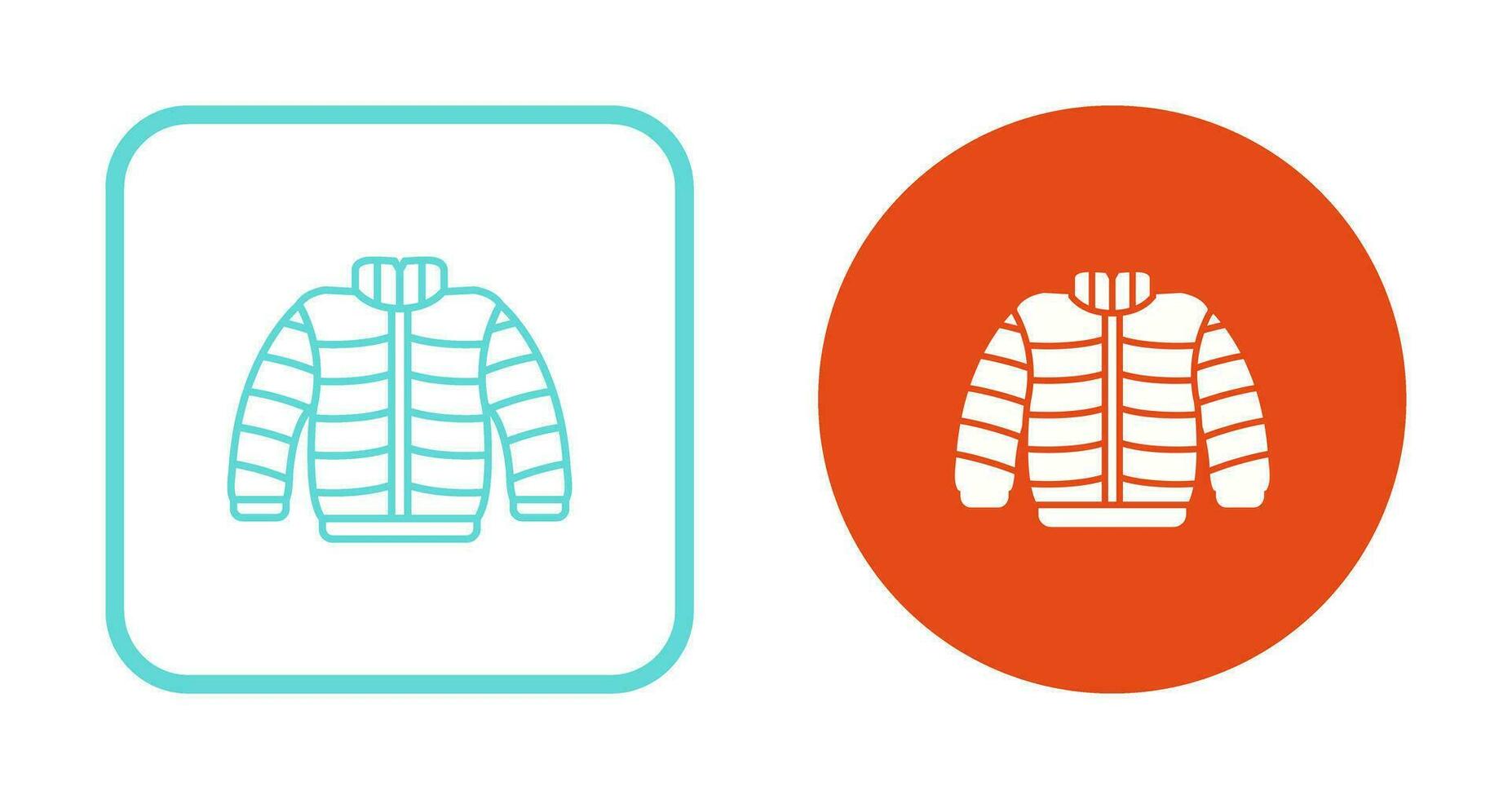 icono de vector de ropa de invierno