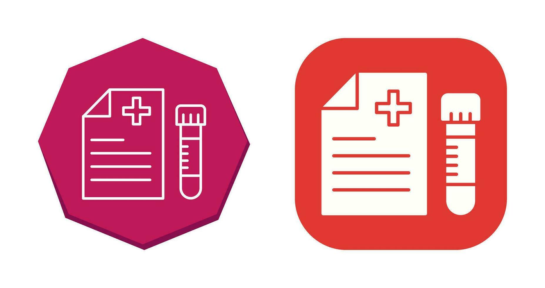 Blood Test Vector Icon