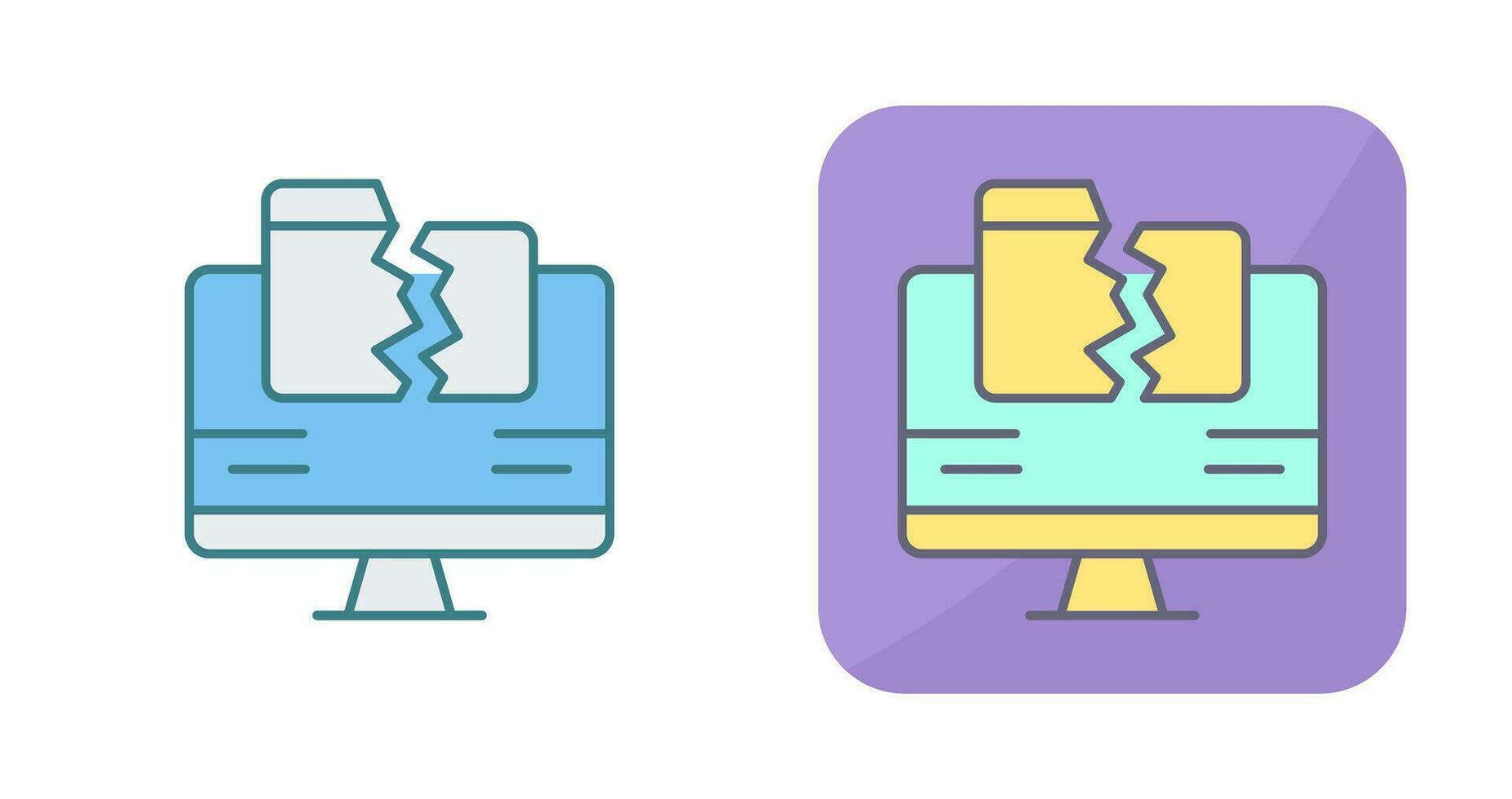 Data Loss Vector Icon