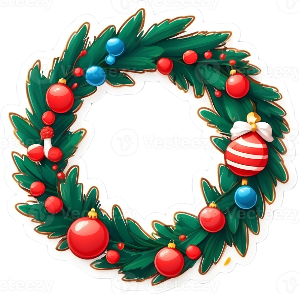 Christmas Wreath Ai Generative 33673662 Png Christmas Wreath Ai Generative 33673662 Png