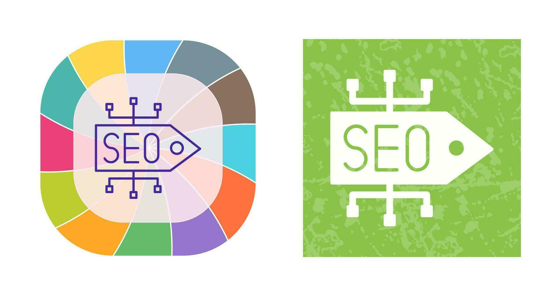 SEO Tag Vector Icon