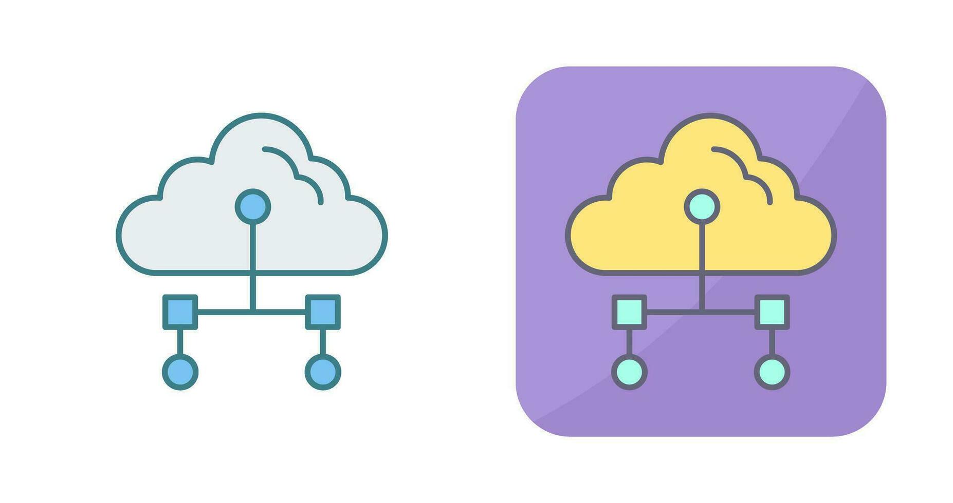 Internet Cloud Vector Icon