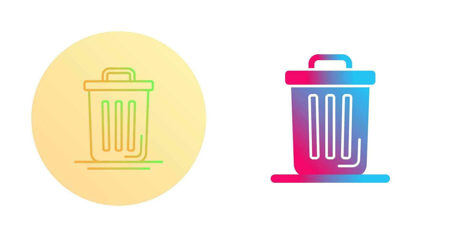 Trash Can Vector Icon