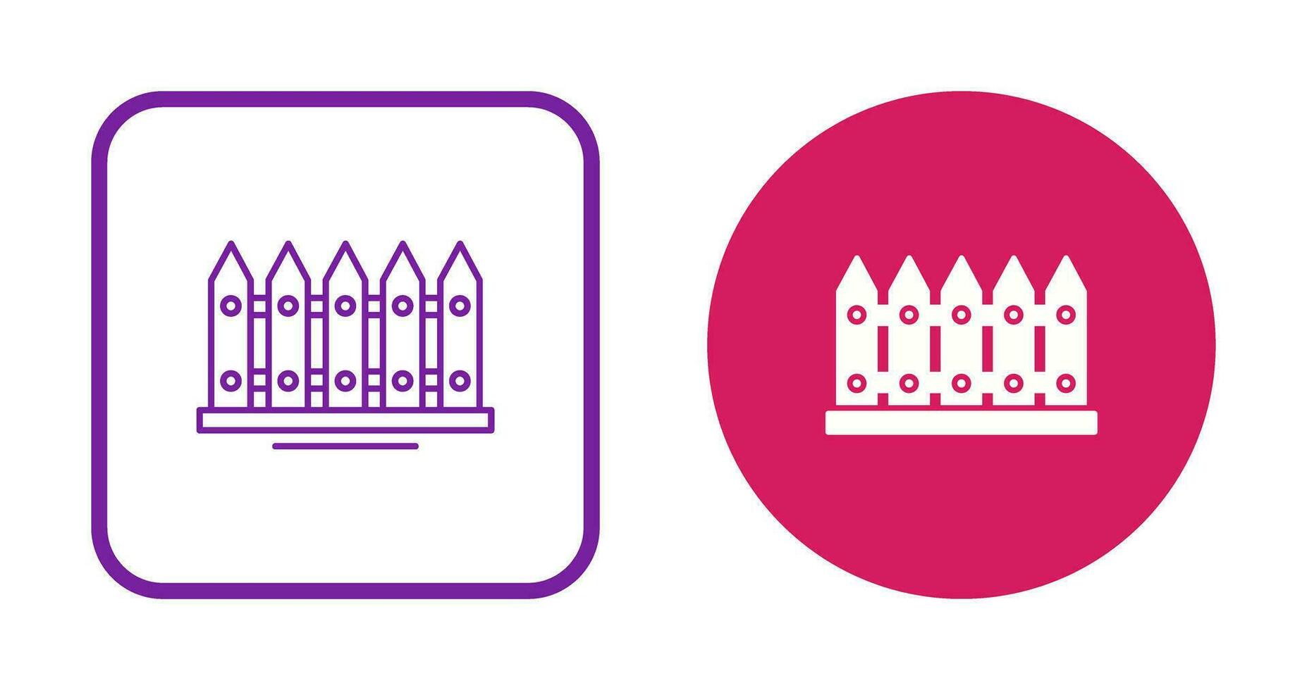 Fence Vector Icon
