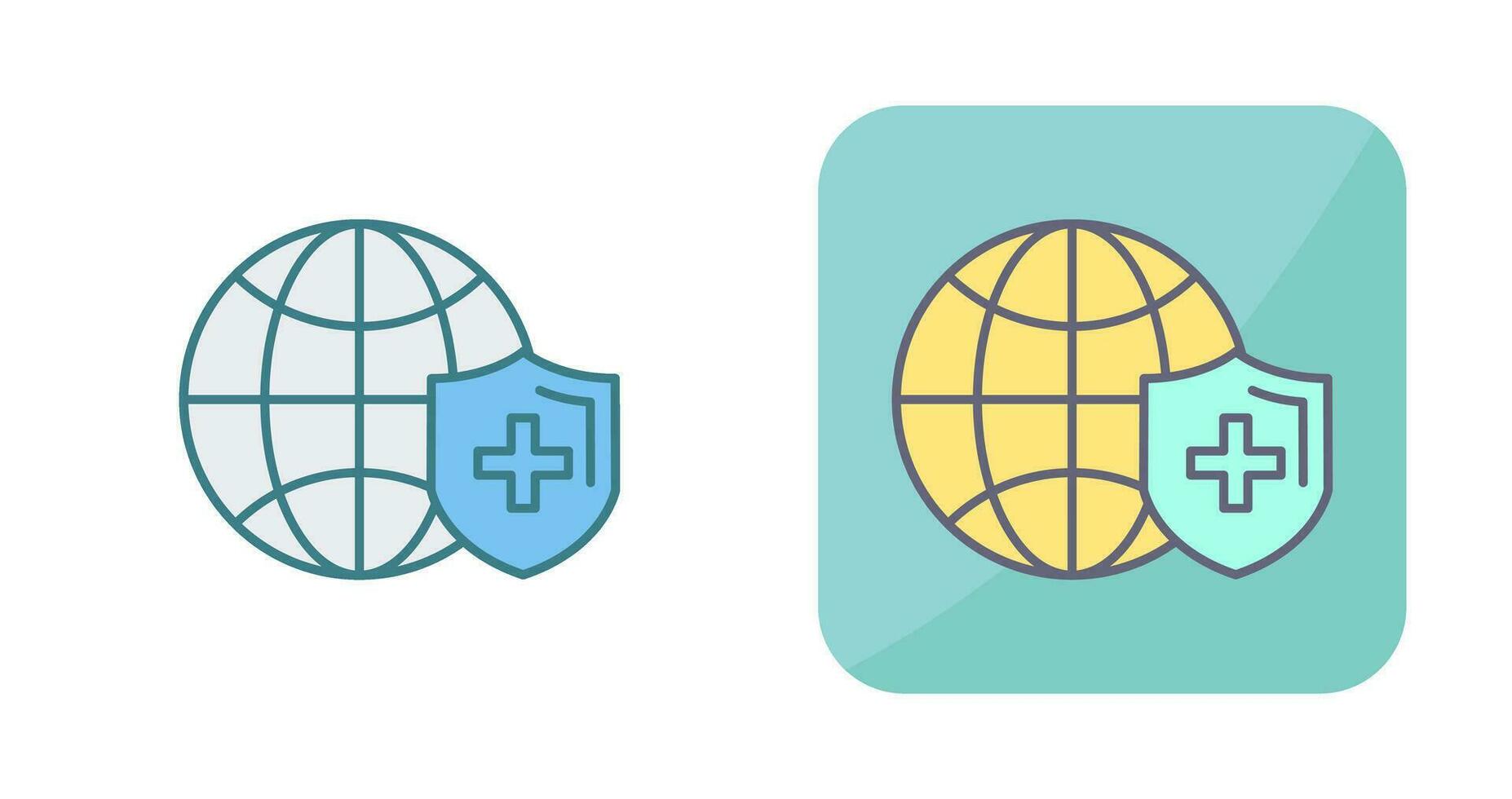 Global Protection Vector Icon