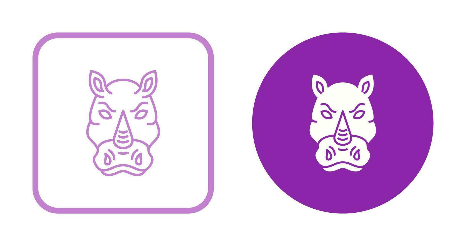 Rhino Vector Icon
