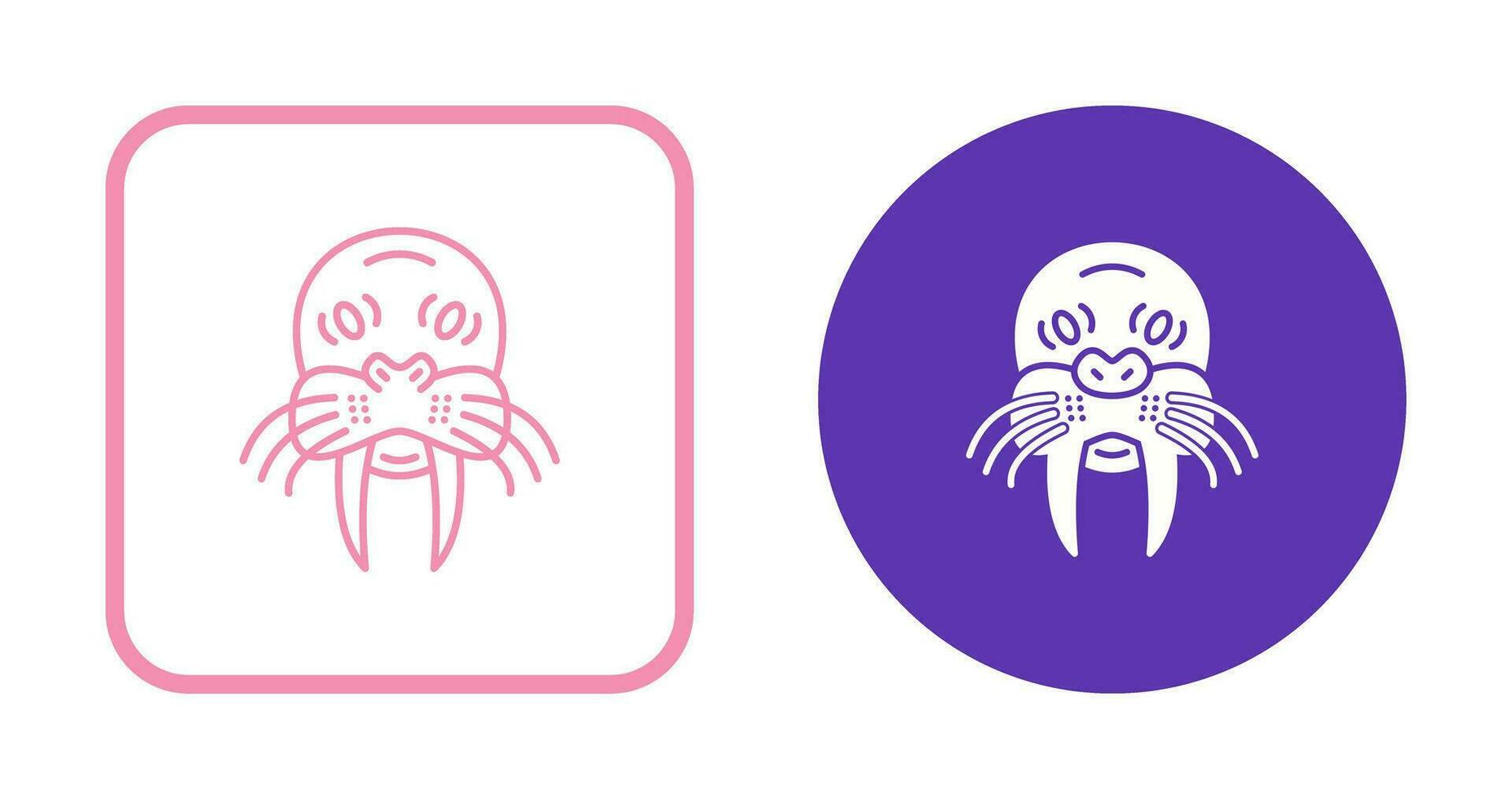Walrus Vector Icon
