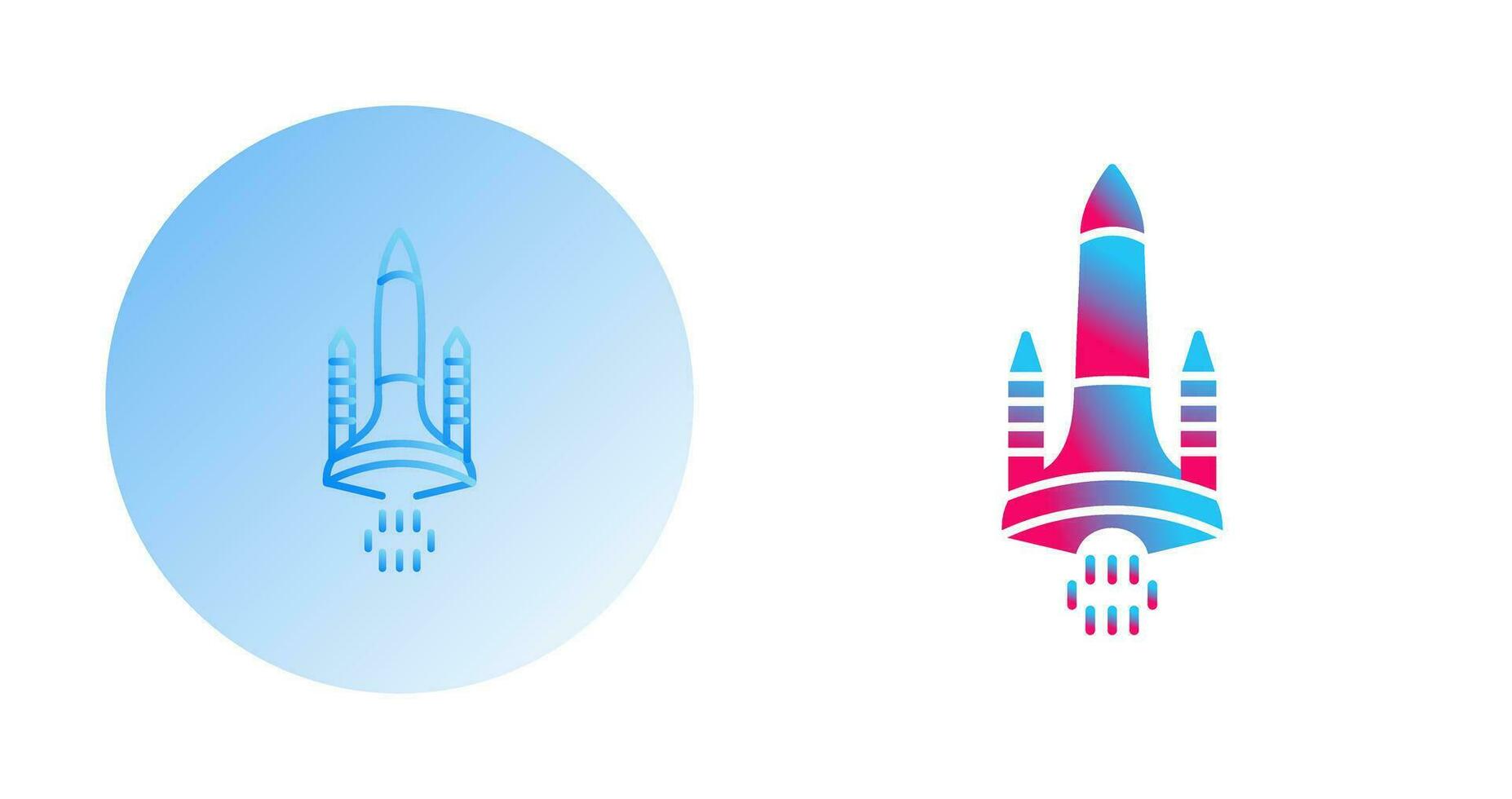 Space Shuttle Vector Icon