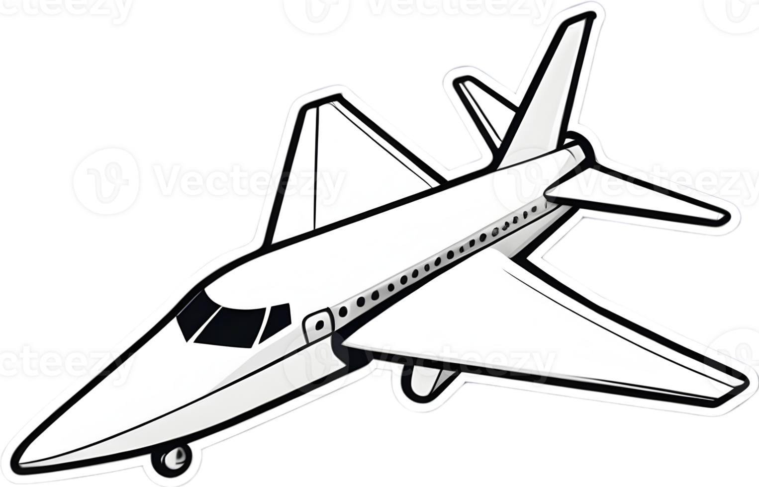 paper plane icon ai generative png