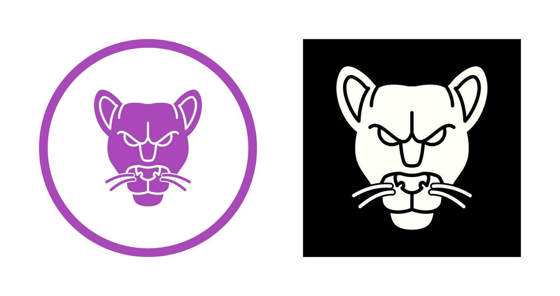 Black Panther Vector Icon