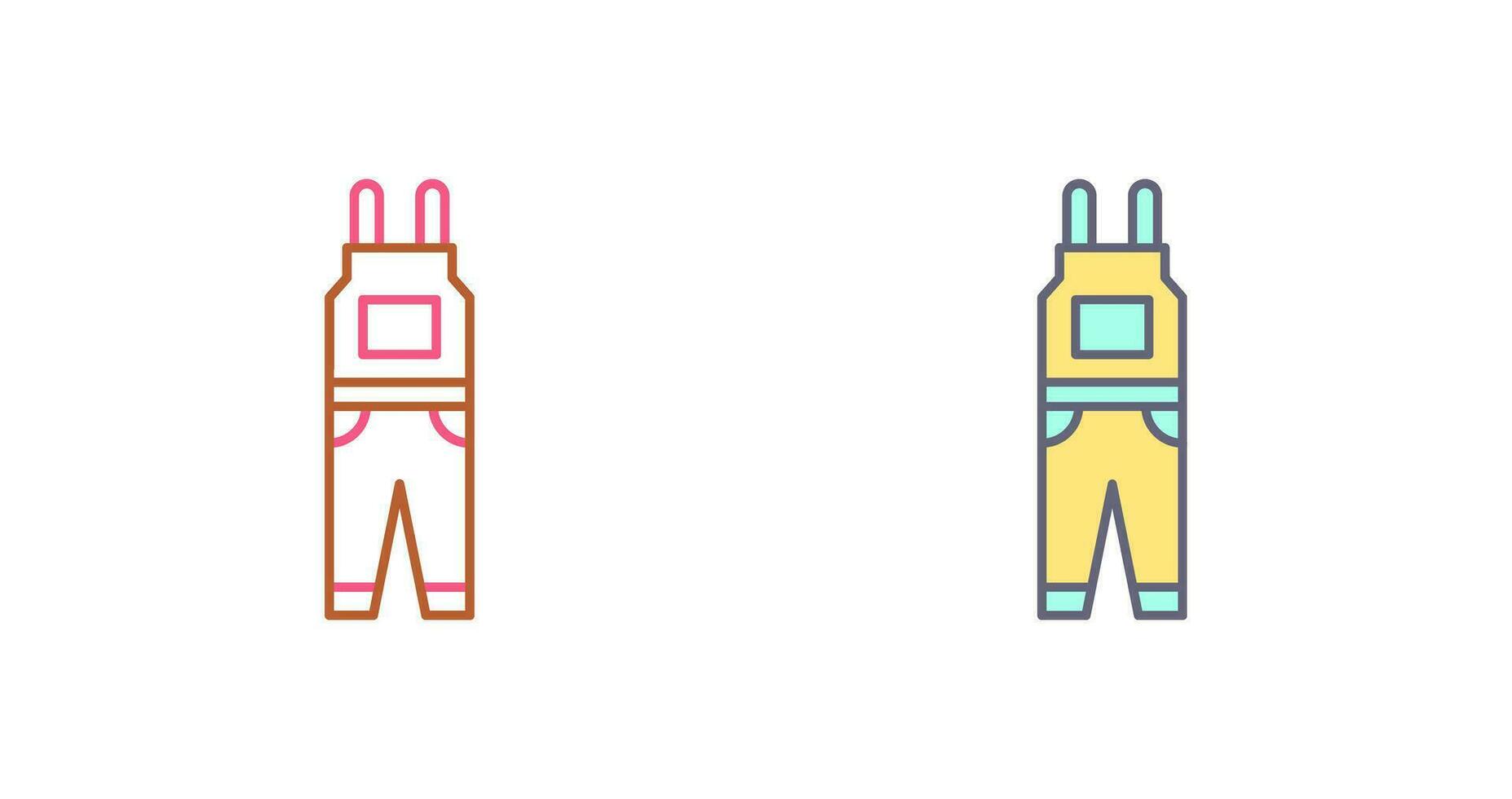 Jumpsuit Vector Icon