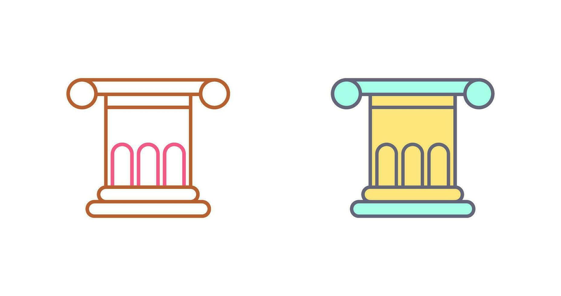 Roman Law Vector Icon