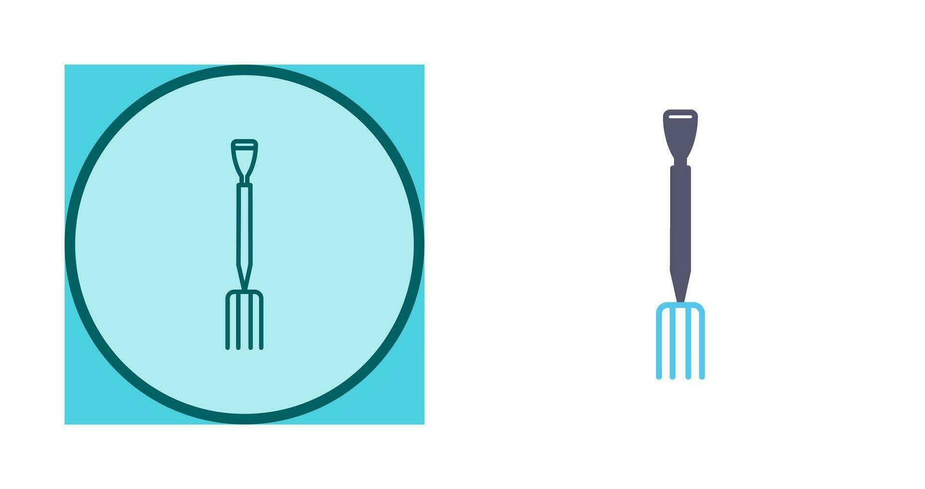 Gardening Fork Vector Icon