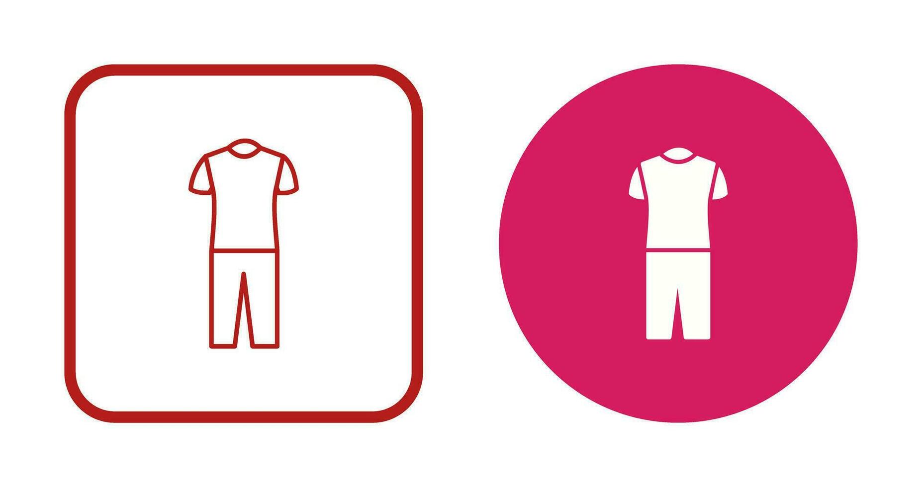 Pyjamas Suit Vector Icon