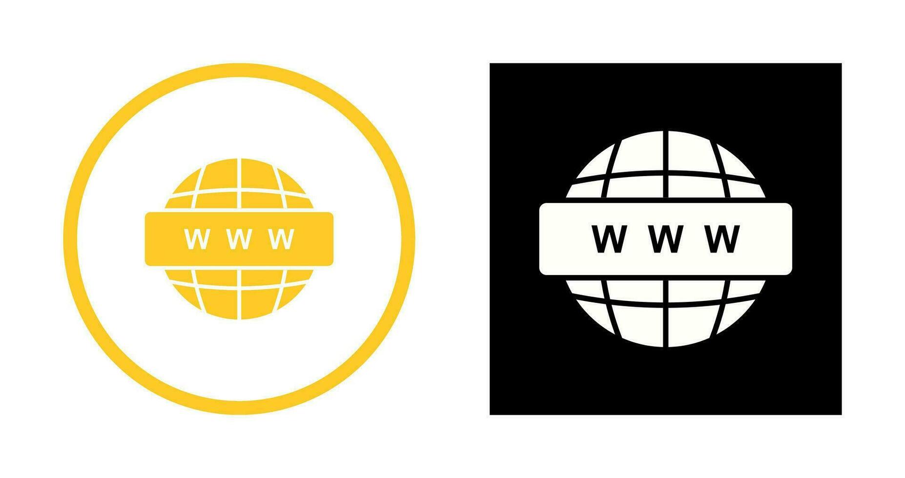 World Wide Web Vector Icon