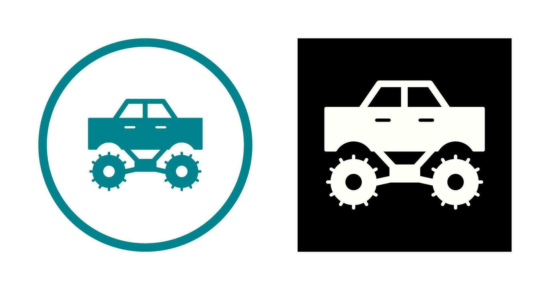 Monster Truck Vector Icon