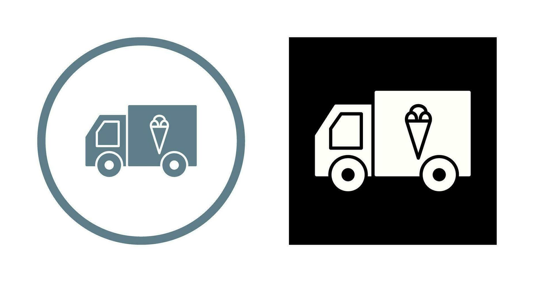 Icecream Van Vector Icon