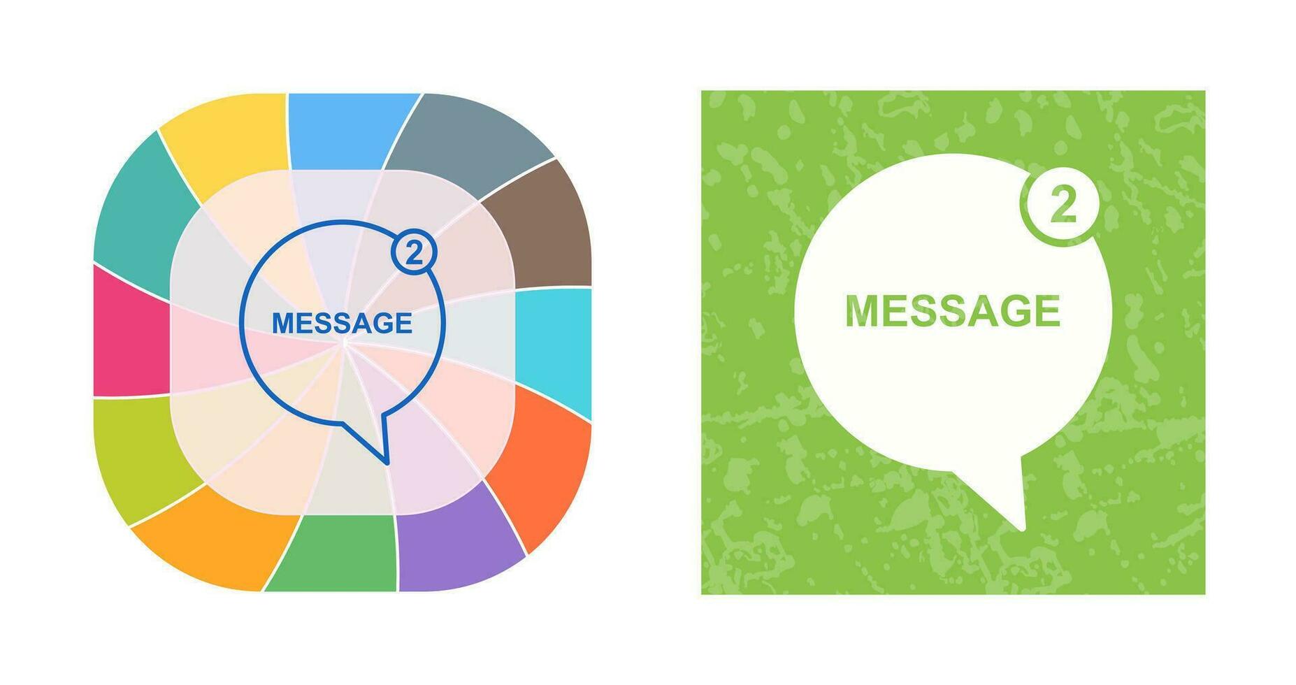 Message Bubbles Vector Icon