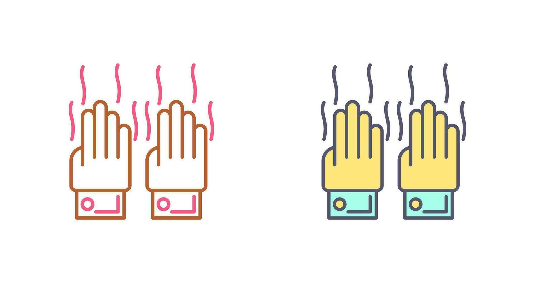 Smelly Hands Vector Icon